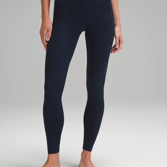 Lululemon Align High Rise Leggings 28" (Size 8, Navy) - Picture 1 of 6